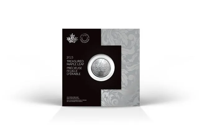 Vzácný Maple Leaf, 1 oz v blistru 2023