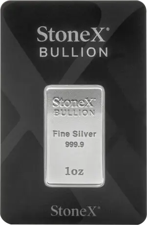 Strieborný zliatok StoneX Bullion, 1 oz