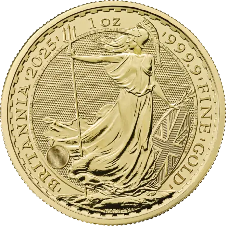 Zlatá minca Britannia Charles III 2025, 1 oz